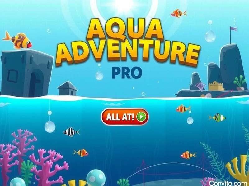 Aqua Adventure Pro Game Banner